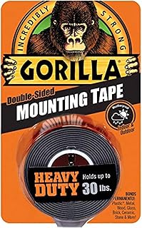 Robust double -sided assembly ribbon Gorilla 1 x 60 " - Black.. DIAYTAR NIGERIA brings the marketplace to your home with budget-friendly prices and nationwide delivery.