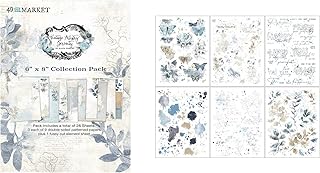 49 and Market Pack - Vintage Paper Set Artry Serenity 6 x 8 + 6 x 8 pieces to rub.. Great products, lower prices, fast delivery — DIAYTAR Nigeria has it all.