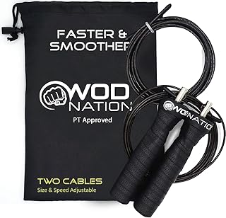 Speed ​​jumping WOD Nation Attack: adjustable strings.. Shop smart with DIAYTAR NIGERIA's vast selection and enjoy affordable shipping in just 5-8 days.