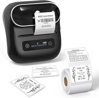 Vomimo M220 314 inch labels printer thermal printer Bluetooth for barcodes.. Why wait? Get your order in 5–8 days with DIAYTAR Nigeria.