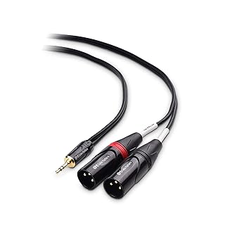 Matters cable cable 3.5 mm 1/8 "TRS Towards 2 xlr 6 feet, male cable towards male towards double xlr.. Experience shopping satisfaction with DIAYTAR NIGERIA's vast selection and budget-friendly delivery options.