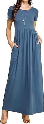 Made by Johnny Long and large relaxed dresses with short sleeves and women's pockets.. DIAYTAR NIGERIA provides endless shopping possibilities with affordable prices and prompt delivery service.