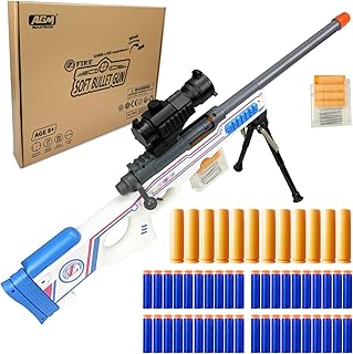 AGM Mastic AWM shooting gun 40 official darts 4 clips.. Experience shopping freedom with DIAYTAR NIGERIA's vast catalog and nationwide 5-8 day shipping.