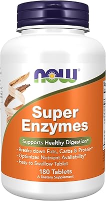 Now supplements, super enzymes, formulated with bromélaïine, pil beef, pancreas and papaïine, 180 tablets.. DIAYTAR NIGERIA: Your gateway to affordable shopping with thousands of products delivered nationwide.