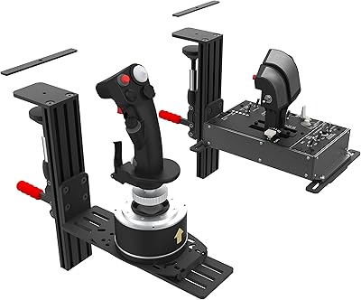 Easyget 2 office support for Thrustmaster Hotas Warthog/T.Flight Joystick/T.16000m FCS/TCA Sidestick, Logitech G X56/X52 Hotas, VKB Gladiator, Winwing Orion 2 Hotas and other manual flight controllers.. DIAYTAR NIGERIA delivers affordability and convenience to your doorstep within 8 days of purchase.