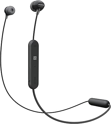 Sony WI -C300 wireless headphones with Bluetooth/NFC - Black WIC300B.Ce7.. Find more for less — only on DIAYTAR Nigeria.