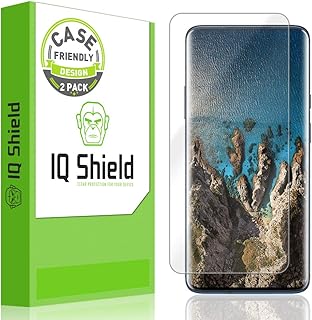 IQ Shield screen protector compatible with OnePlus 7 Pro (Pack of 2) (ecological film) Film transparent transparent.. DIAYTAR NIGERIA delivers happiness in 5-8 days with our affordable and diverse product range.