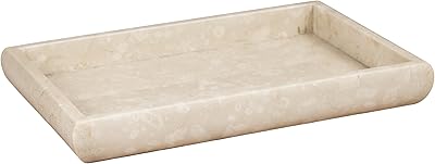 Luxury Decorative Plate Creative Home in True Marble Stone, Size 12 "L X 8" L, towel tray for guests.. DIAYTAR NIGERIA: Bringing quality products to every Nigerian home at prices everyone can afford.