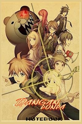 Danganronpa notebook: Jornal/agenda gift newspaper, green grimoire for anime lovers: 6 x 9 inch 120 pages line.. No stress, just speed — DIAYTAR Nigeria ships in days.