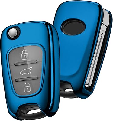 Oatsbasf car keyboard case suitable for Hyundai, key case for Hyundai Verna Elantra Sportage Carens Strong K2 K5 Sonata8 IX35 I30 Accessories (Blue).. Transform your shopping experience with DIAYTAR NIGERIA's vast product selection delivered at unbeatable prices.