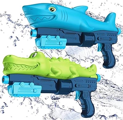 AM ANNA Water Pistol for Children, pack of 2 high -capacity 800cc pulp pistols, children's water toys, absolute water pistol, summer pool toy, party on the beach.. DIAYTAR NIGERIA: Where shopping dreams become reality with budget-friendly prices and prompt delivery.