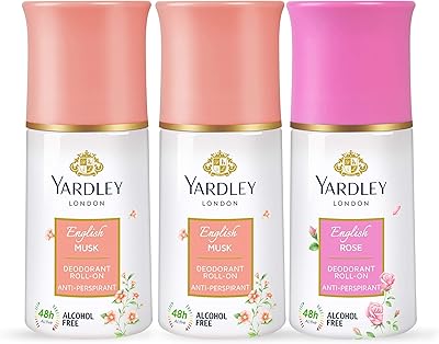 Yardley london roll on english blossom 2 x 50 ml + rose anglaise, 50 ml.. Say hello to Nigeria’s fastest-growing e-commerce site — DIAYTAR Nigeria.