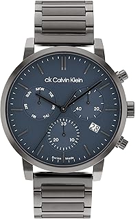 Swiss watch for men in gray -plated steel quatrz ion.. Shop confidently with DIAYTAR NIGERIA, offering affordable prices and reliable delivery within a week.