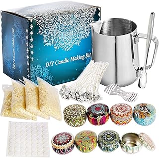 Candle manufacturing kit, DIY candle manufacturing kit, including beeswax, wicks, cans, spoons, wax wicks and other candle manufacturing tools.. Discover a world of affordable shopping with DIAYTAR NIGERIA's vast marketplace delivered to you in days.