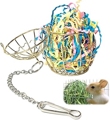 The PET® Lot of 2 straw Manders for rabbits, guinea pigs, for bird cage, parrots, food search toys, rabbits, grass, feeder for small chinchilla animals.. Experience DIAYTAR NIGERIA, where extensive product variety meets pocket-friendly prices and reliable delivery.