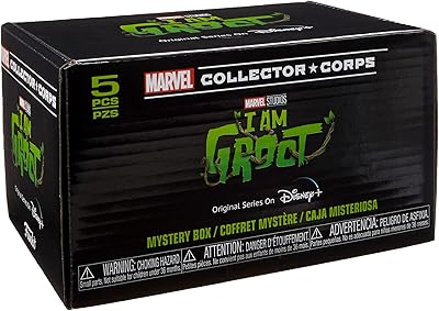 Funko Marvel Collector's Corps subscription box, I AM Groot Disney+, Size L, Multicolor.. DIAYTAR NIGERIA: Making online shopping accessible with affordable prices and nationwide delivery service.