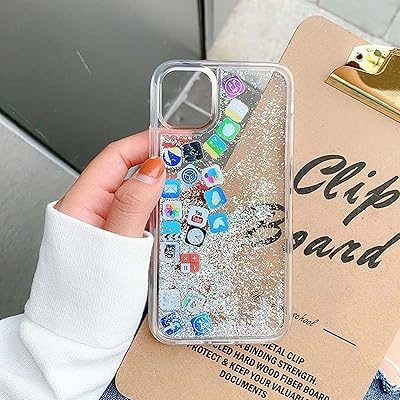 Halamodo liquid glitter protection shell compatible with iPhone rear shell.. Discover endless possibilities with DIAYTAR NIGERIA's comprehensive catalog and reliable delivery service.