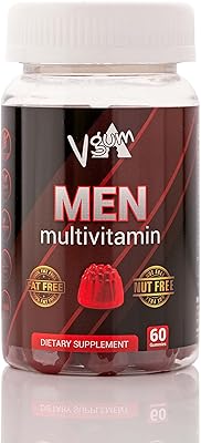 Multivitamins for men | V GUM | 60 vitamin gums | Boost endurance and vitality | Vitamin C e Zinc | 1 month of supply | Aroma and natural colors | Vomanian - plant -based - fat -free - gluten -free.. DIAYTAR NIGERIA: Connecting Nigerians with their needs through affordable prices and 5-8 day shipping.