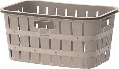 Landry basket in cedar wood, capacity 40 liters of Cosmo Plast.. No more overpriced stores — DIAYTAR Nigeria brings the best to your door.