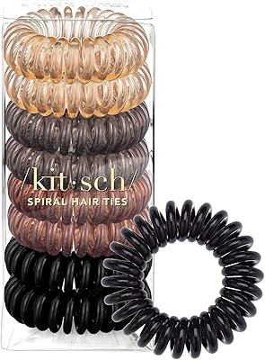 Spiral elastic elastic kitssch, twisted hair elastic bands, elastic hair in half -fils, hair elastic - 8 pieces, brunette.. Experience retail therapy without the financial stress at DIAYTAR NIGERIA's budget-friendly marketplace.
