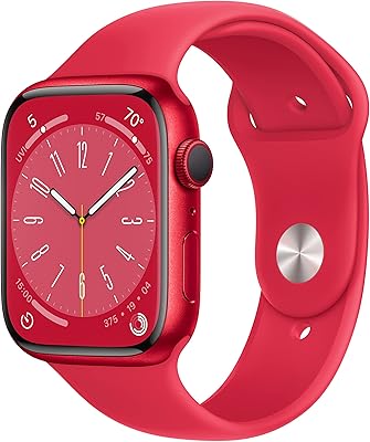 Apple Watch Series 8 (GPS, 45 mm) Red aluminum case and Red Sport Bracelet - Standard size.. Discover a world of choices with DIAYTAR NIGERIA's extensive marketplace and prompt shipping service.