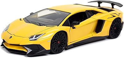 Jada Toys Lamborghini Aventador SV 1:24 - Pressure -molded car.. DIAYTAR NIGERIA transforms online retail with unbeatable prices and consistent delivery timeframes.