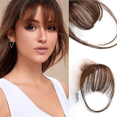 Arab hair extensions to clips with straight arms, small bangs trendy to a clip, synthetic natural flat hair for women, daily party outfit (medium brown).. DIAYTAR NIGERIA: Transforming online retail with affordable prices and consistent 5-8 day nationwide delivery.