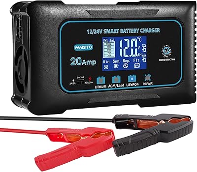 LifePo4 20 A battery charger, lithium, lifePo4, lead-acid (AGM/Gel/SLA ..) 12 V smart car and 24 V battery charger, Maintenance charger, portable battery disulrse for car, boat, motorcycle, lawn lawn, golf cart.. Say goodbye to limited options and long shipping times. DIAYTAR Nigeria delivers variety, quality, and affordability straight to your door.