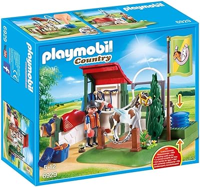 Playmobil Country 6929 playmobil horses grooming station for children from 5 years old.. DIAYTAR NIGERIA delivers on our promise of variety, affordability, and prompt nationwide shipping.