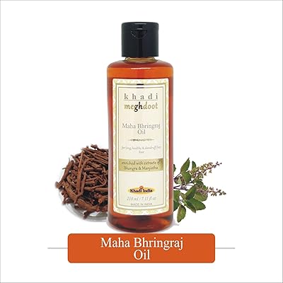 Huile Khadi Majdoot Maha Bhringraj Aux Extraits De Bhangra Et Manjistha (210 Ml).. Transform your online shopping experience with DIAYTAR NIGERIA's affordable and diverse marketplace.