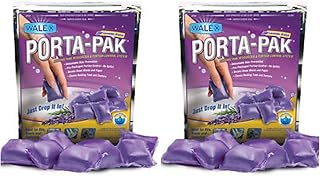 Walx black water tank "Lavender Breeze" treatment and deodorant for toilet Porta Pack (2).. Discover why thousands choose DIAYTAR NIGERIA for affordable products delivered in less than a week.