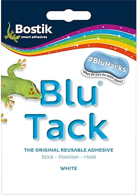 Reusable Multi-Usage Blue Adhesive Bostick, clean, safe and easy to use, non-toxic, Practical size, Color: White.. Experience the ease of digital shopping with DIAYTAR NIGERIA's affordable and diverse marketplace.