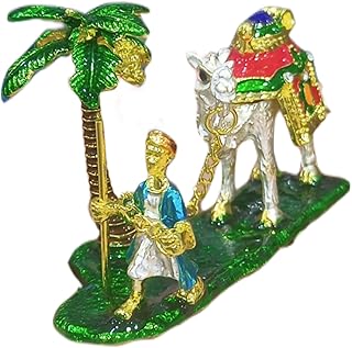 Souvenir bronze statue of Dubai with palm figurine, perfect gift, metal product.. Experience the satisfaction of affordable shopping with DIAYTAR NIGERIA's nationwide 5-8 day delivery.