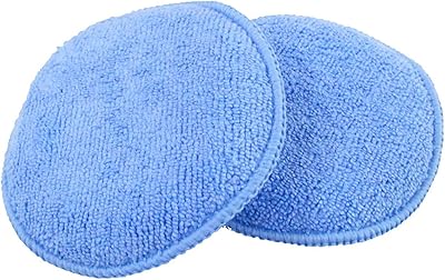 2pcs car wax pads in flexible microfiber Soldotm for the automatic wax polishing and application (blue, 2) package.. Order today, receive in days — DIAYTAR Nigeria makes it possible.