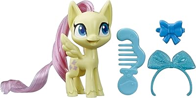 Potion horse doll My Little Pony Fluttershy - 3 -inch yellow pony toy with brusable hair, comb and 4 surprise accessories.. DIAYTAR NIGERIA: Your affordable marketplace with reliable 5-8 day shipping across Nigeria.