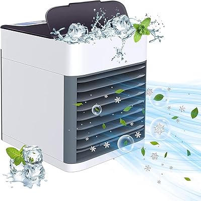 Mini portable air conditioner 3 in 1 small air cooler by evaporation.. DIAYTAR NIGERIA makes quality accessible with low prices and reliable 5-8 day nationwide delivery.