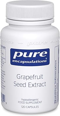 Pure encapsulations - grapefruit seed extract - supplement of hypoallergenic grapefruit essential oil - 120 capsules.. Experience the joy of discovery with DIAYTAR NIGERIA's vast catalog and nationwide affordable delivery.