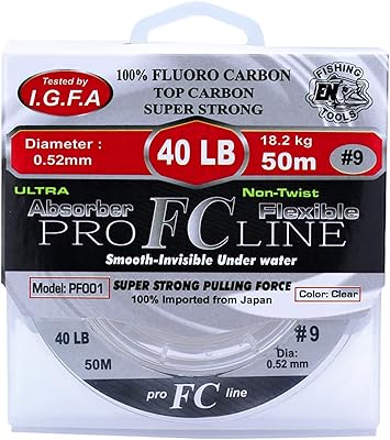 WRAID fishing line in Fluorocarbon in Fishing Tools, made in Japan, smooth and invisible underwater, flowing quickly, perfect for fresh water and salt water, 100 % fluorocarbon.. Shop efficiently with DIAYTAR NIGERIA, offering thousands of products at unbeatable prices delivered promptly.