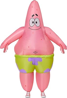 Spirit Halloween Bob The Inflatable Costume Patrick Star Pour Adults | Under official license | Nickelodeon | Funny, multicolored costume, one size.. DIAYTAR NIGERIA combines affordability with convenience, delivering your purchases within 5-8 days.