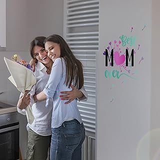 Superding Wall Stickers Happy Mother's Day Best Mother never quotes Wall Stickers Love Heads Deco.. Discover shopping made effortless with DIAYTAR NIGERIA's comprehensive platform and quick shipping.