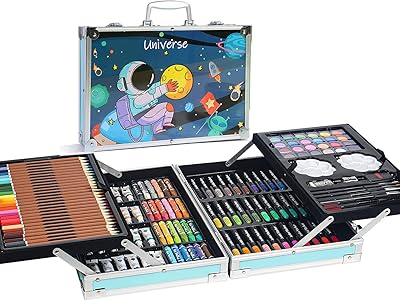 HJB Visso Art Set 145 pieces set of art supplies drawing with kit.. DIAYTAR NIGERIA bridges the gap between desire and affordability with nationwide delivery in under 8 days.