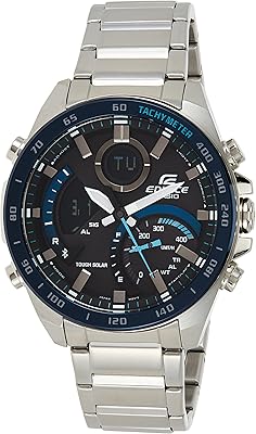 Casio-dial analog-numeric watch with black dial for men-ECB-900DB-1BDR (ex500).. Whether it’s gadgets or groceries, DIAYTAR Nigeria delivers in less than 8 days.