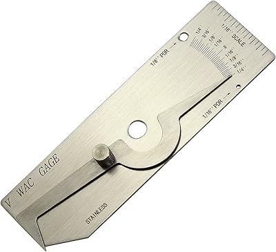 Unique welding gauge Riverwild V-Wack, Welding inspection tooth gauge in inches.. DIAYTAR NIGERIA: Your affordable shopping destination with thousands of products delivered in days.