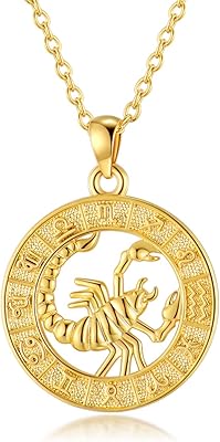 Zodiac sign for women, constellation, gold coin, pendant, horoscopes, jewelry, birthday gift.. DIAYTAR NIGERIA delivers more than products - we deliver affordable solutions within days.
