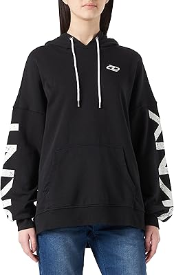 Hooded sweatshirt with DKNY cracked logo for women.. Find everything you need at prices you'll love with DIAYTAR NIGERIA's comprehensive e-commerce platform.