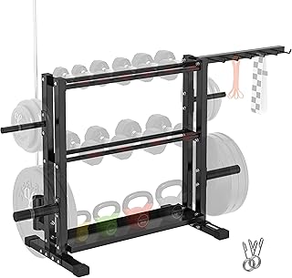 Pro Iron dumbbell support, 3 -level weight storage support for dumbbells, weight plates and dumbbells (weight capacity of 1,000 lb, version 2023).. DIAYTAR NIGERIA brings the marketplace to every Nigerian home with affordable prices and quick delivery.