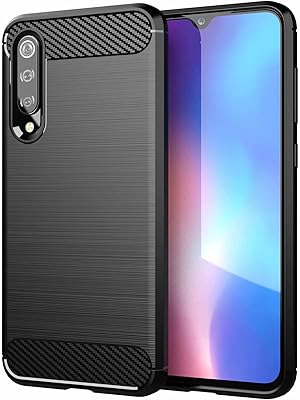 Shell for Xiaomi Mi 9se in brushed carbon fiber, ultra -fine texture pattern, anti -fall in flexible rubber tpu - black.. Experience the convenience of boundless shopping with DIAYTAR NIGERIA's vast selection and quick delivery.