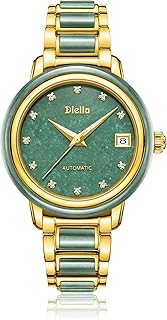 Luxury Mechanical Watch Della For Women - Water resistant with Glass Mirror - AD6001L.. Order today, receive this week — shopping with DIAYTAR Nigeria is that simple.