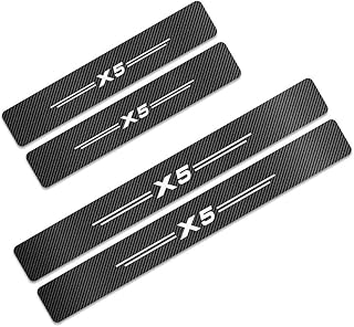 4 pieces protector of anti-scratch exterior door sticker Welcome pedal pedal accessories suitable rim for BMW x5 F15 E70 E53 G05.. Experience the convenience of boundless shopping with DIAYTAR NIGERIA's vast selection and quick delivery.