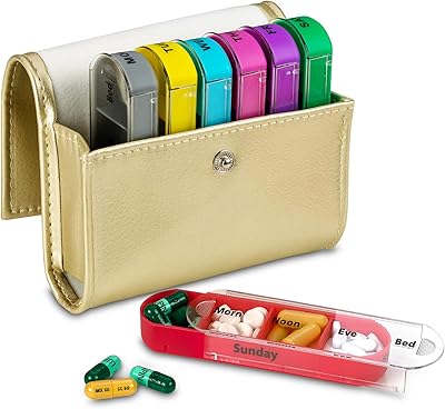 Organizer of weekly travel pills Medica reminder of a prescription box.. Shop from our extensive catalog at DIAYTAR NIGERIA and enjoy doorstep delivery in just 5-8 days.